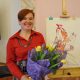 Выставка Анны Волковой в стенах родной школы
