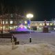 Вечерних улиц романтичный свет