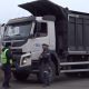 Большегрузы штрафуют за незакрытый груз