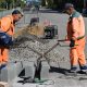 Ремонт дорог активно продолжается