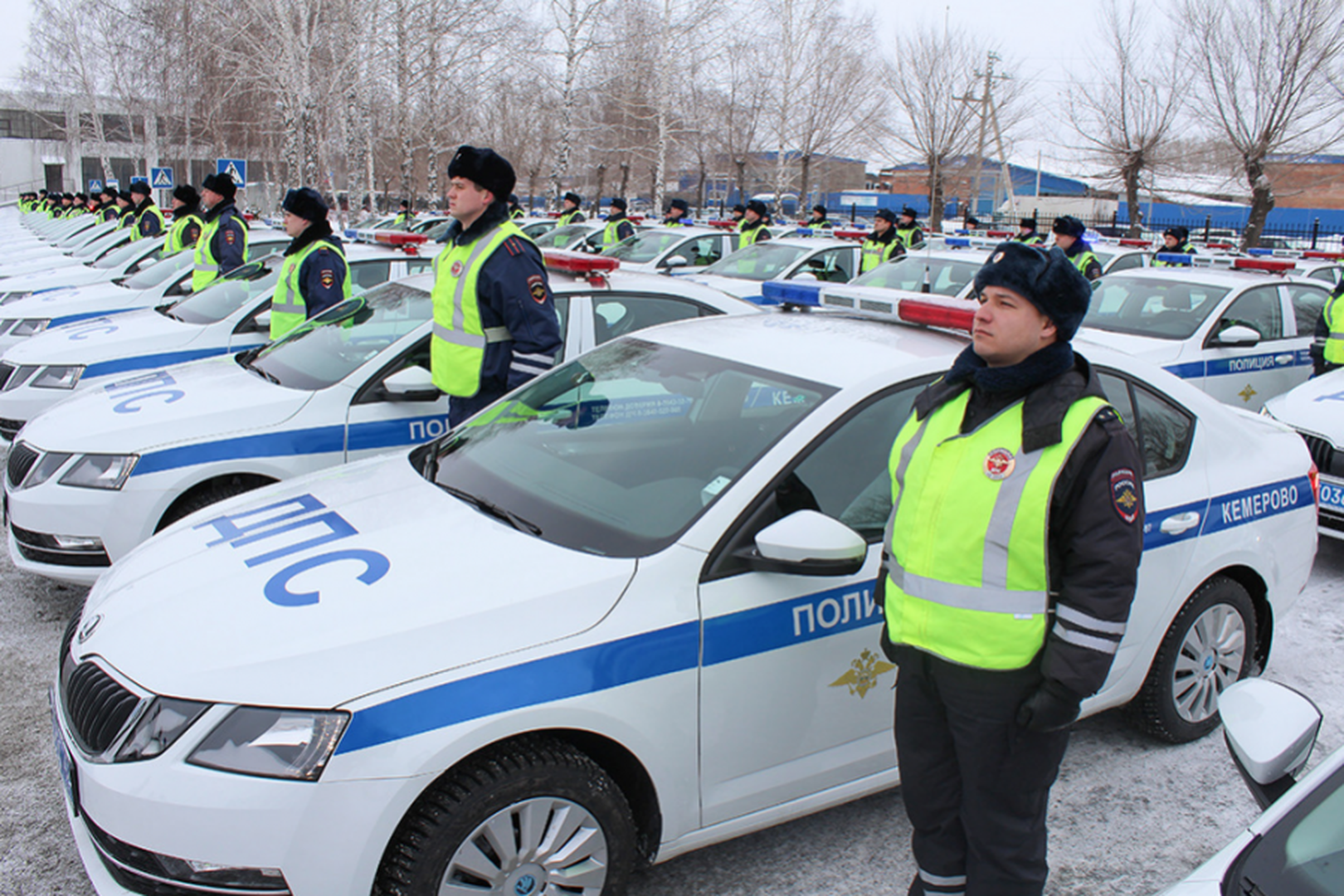 Патрульная Шкода ДПС