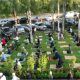 Мусульмане празднуют Курбан-байрам на свежем воздухе